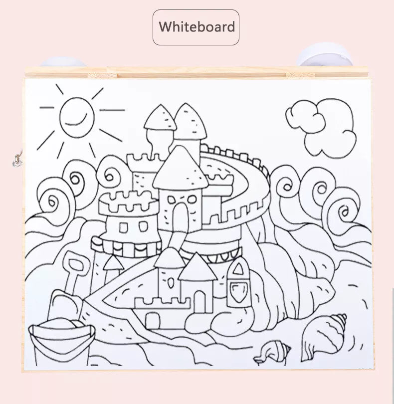 Montessori Busy Board - Wooden Sensory Board