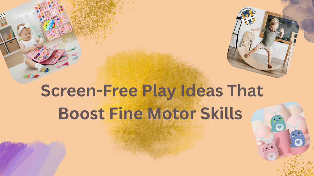 Screen-Free Play Ideas That Boost Fine Motor Skills: The Montessori Way