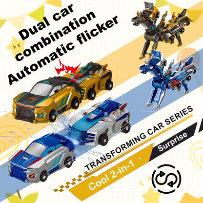 MontiMeadow™ - 💥 Collision Transforming Dinosaur Car Toy