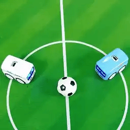 MontiMeadow blue RC bus follow me mode animated demo