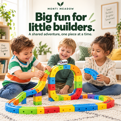 Magic Track Train Set | MontiMeadow™
