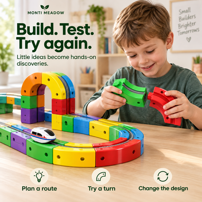 Magic Track Train Set | MontiMeadow™