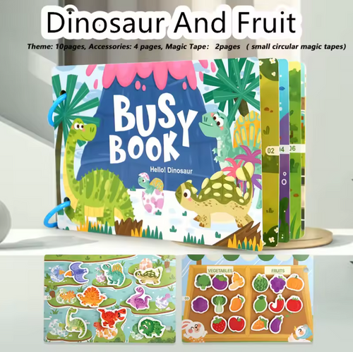 Montessori Felt Busy Book