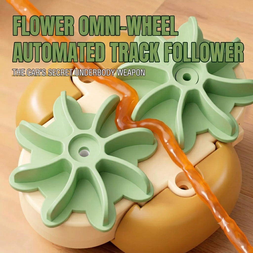 Slime follower car mechanism