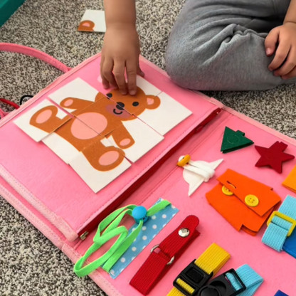 Montessori Busy Board - MontiMeadow™
