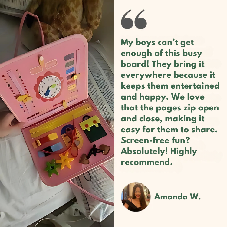 Montessori Busy Board - MontiMeadow™